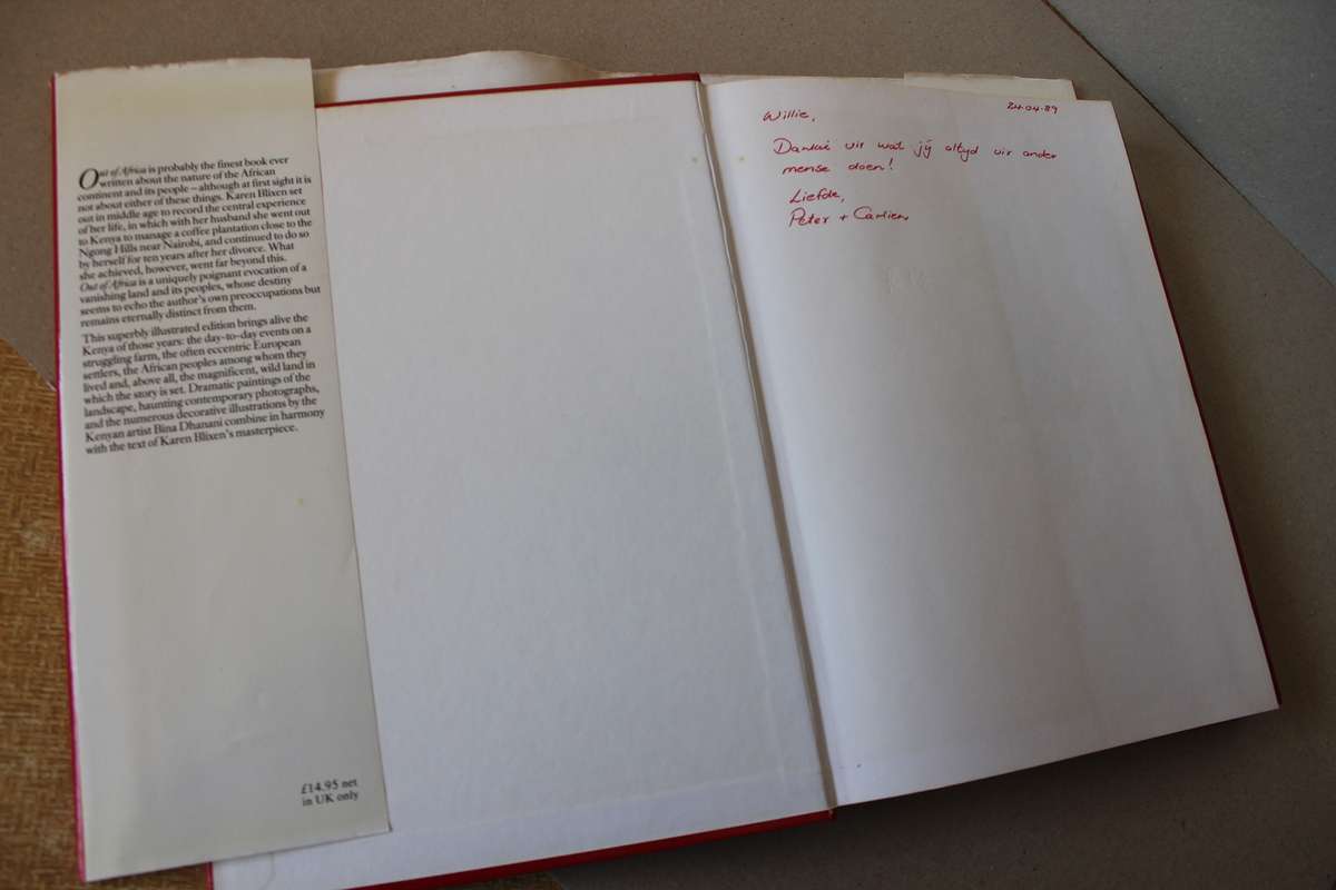 THE ILLUSRATED OUT OF AFRICA  by Karen Blixen