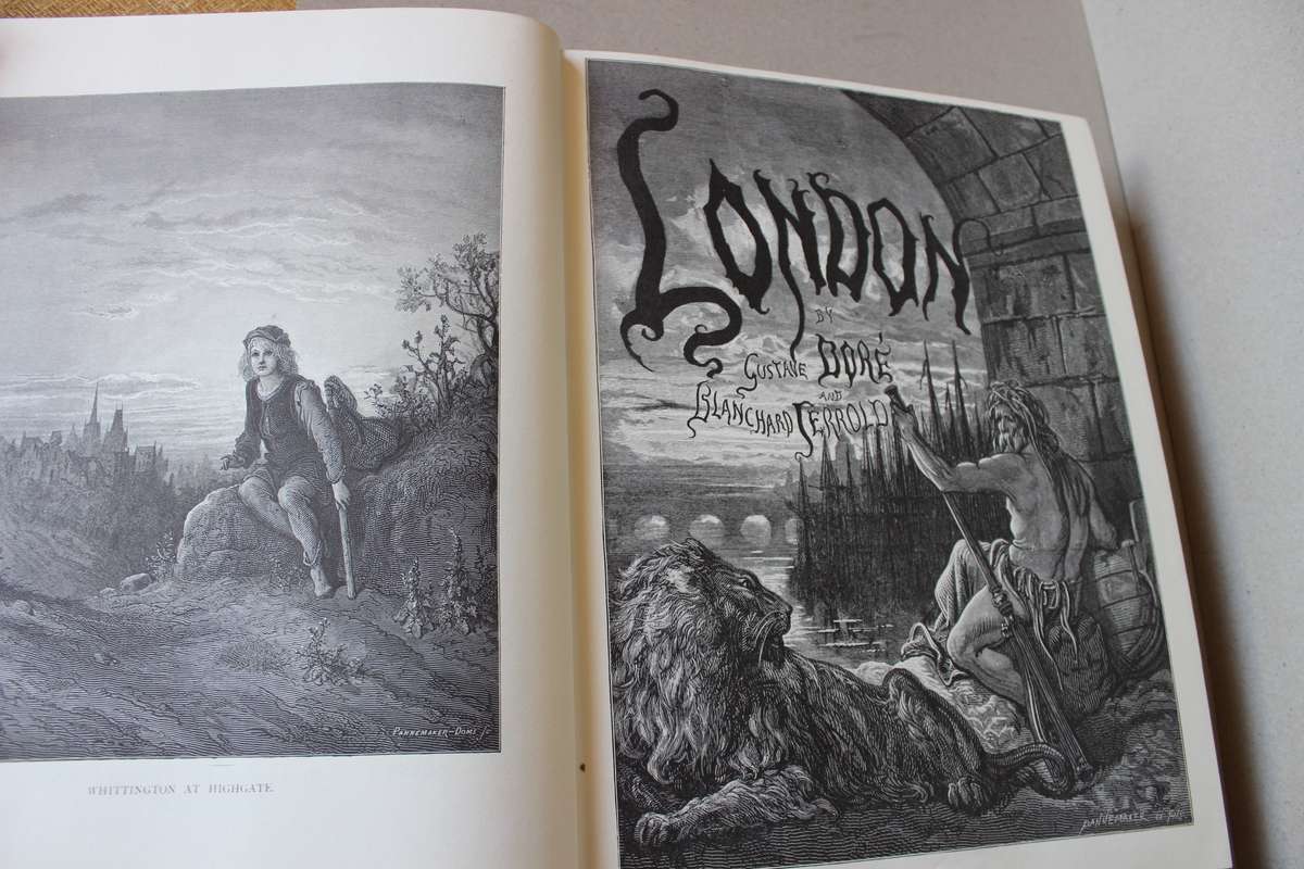 LONDON, A PILGRIMAGE  by Gustave Dore and Blanchard Jerrold