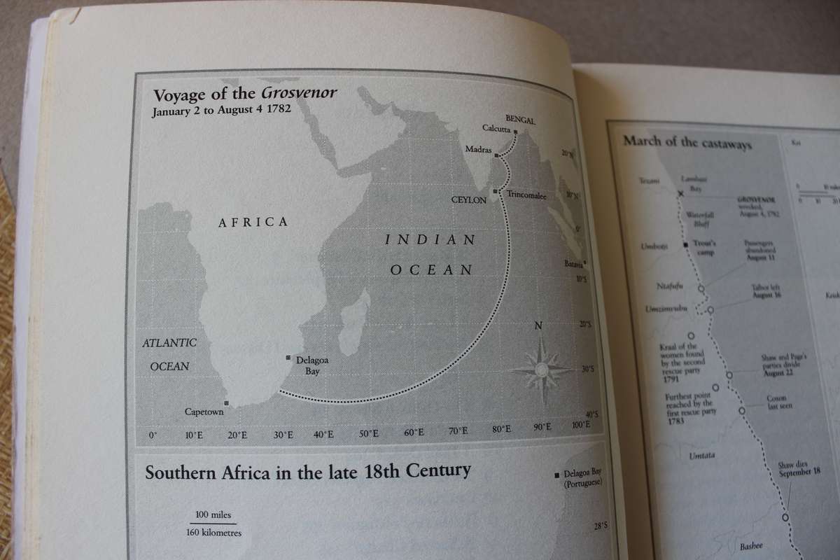 THE CALIBAN SHORE  (The fate of the Grosvenor Castaways)  by Stephen Taylor