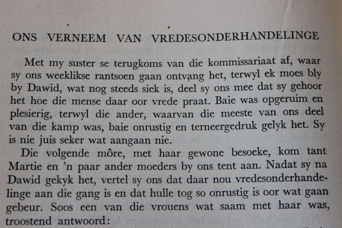 WAT VAN ONS?  deur Oom Flippie (Anglo-Boereoorlog en Rebellie)