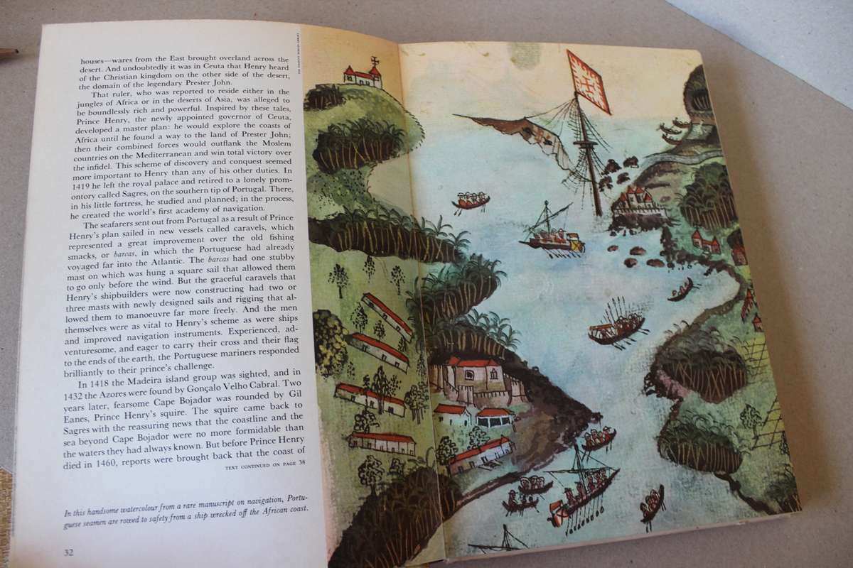 EXPLORATION OF AFRICA - A Cassell Caravel Book  by Thomas Sterling