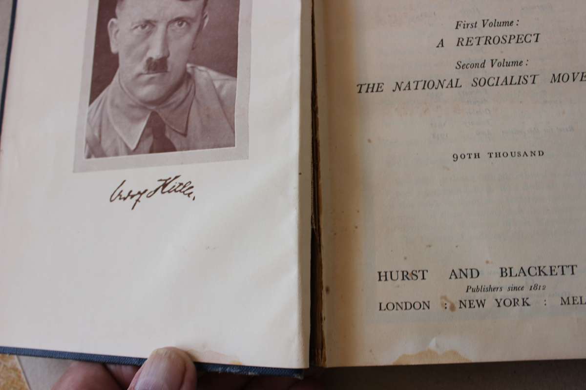 MEIN KAMPF  by Adolf Hitler Unexpurgated Edition Two Volumes in One.(1924)