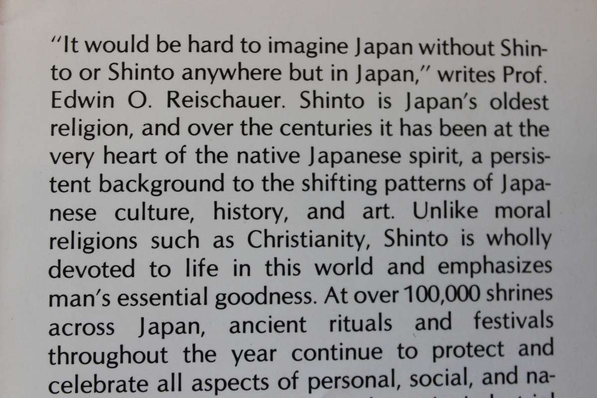 SHINTO: Japan's Spiritual Roots  by Stuart D. B. Picken