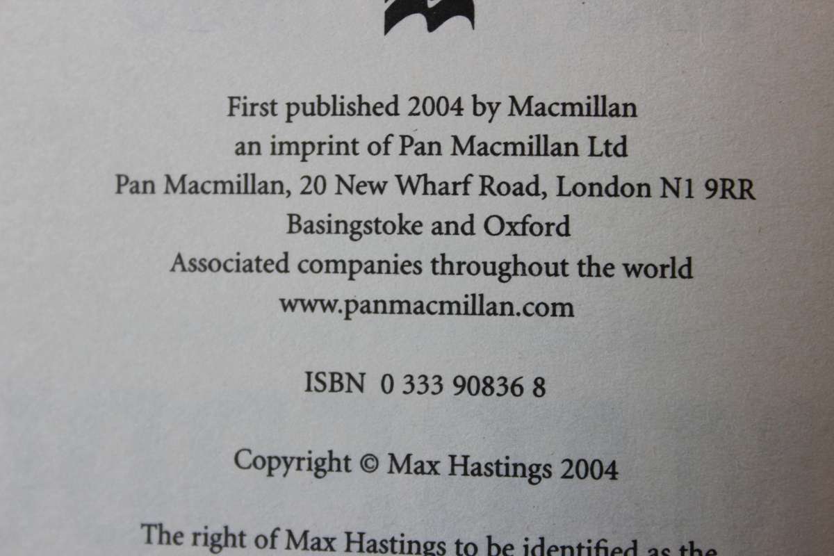 ARMAGEDDON  The Battle for Germany 1944-45  by Max Hastings