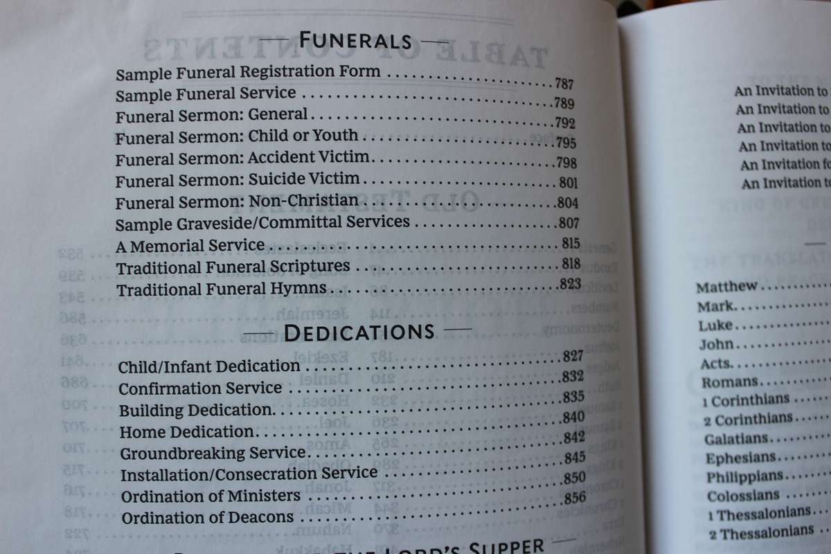 KJV MINISTER'S BIBLE (Authorized King James Version)