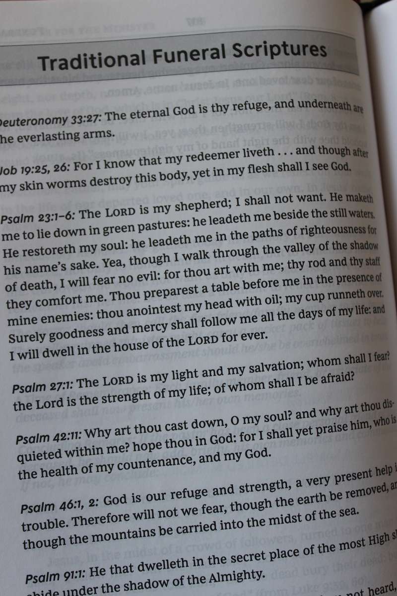 KJV MINISTER'S BIBLE (Authorized King James Version)