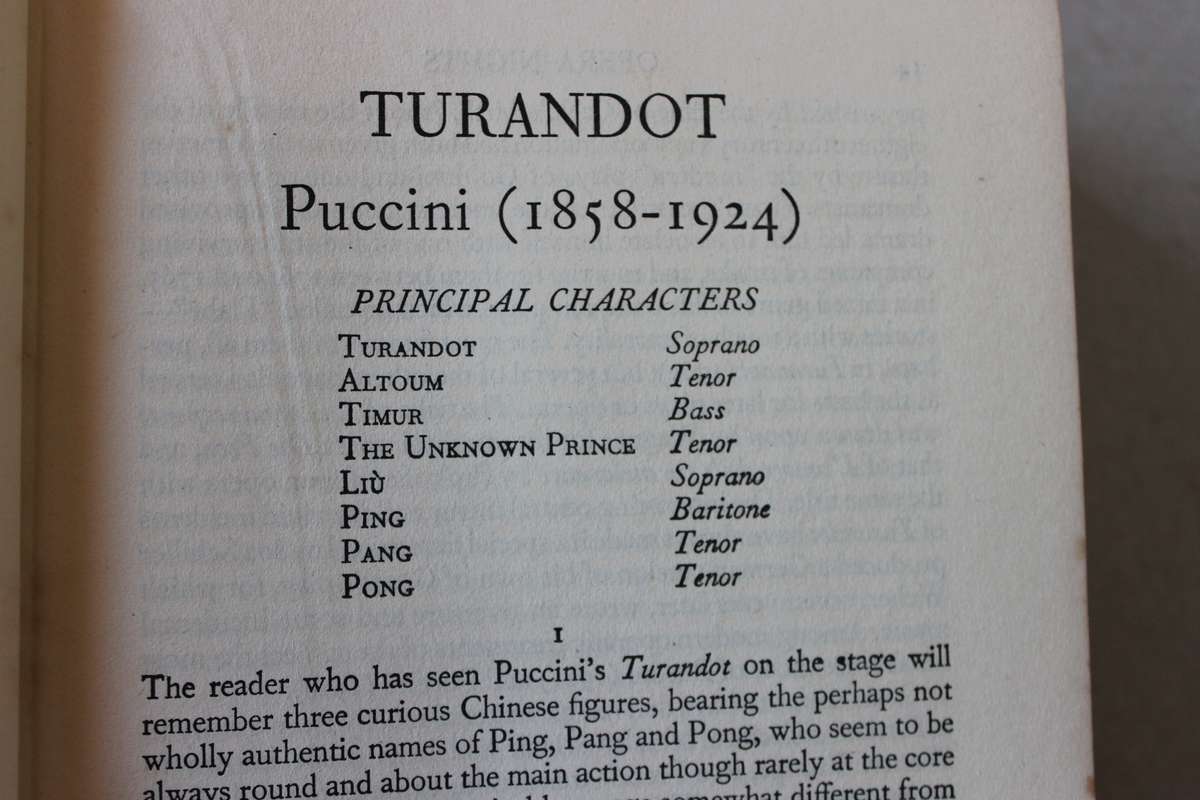 OPERA NIGHTS  by Ernest Newman