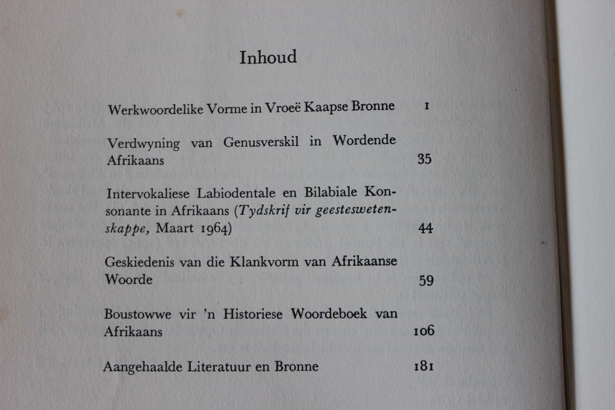 AFRIKAANS -HOLLANDS IN DIE AGTIENDE EEU  deur J. du P. Scholtz