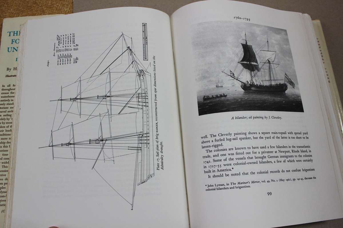 THE SEARCH FOR SPEED UNDER SAIL 1700 - 1855  by Howard I. Chapelle