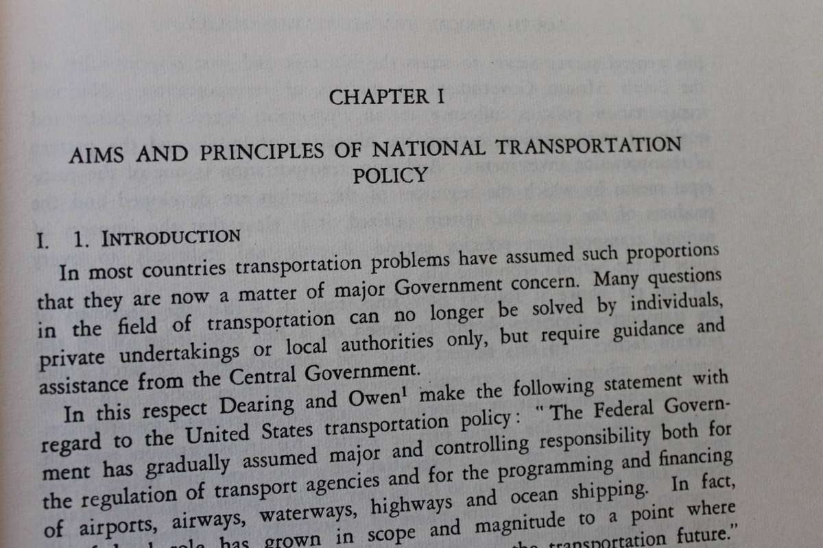SOUTH AFRICAN TRANSPORTATION POLICY  by C. Verburgh