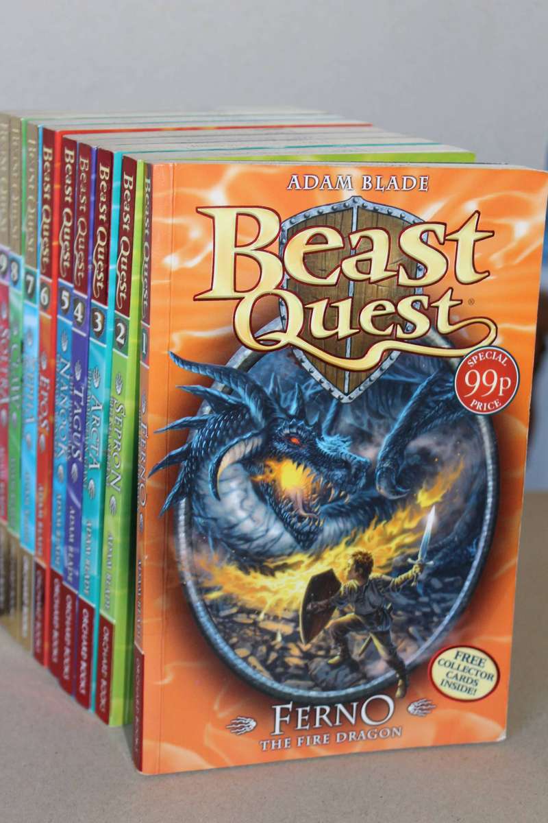 BEAST QUEST NOS 1 - 9  by Adam Blade