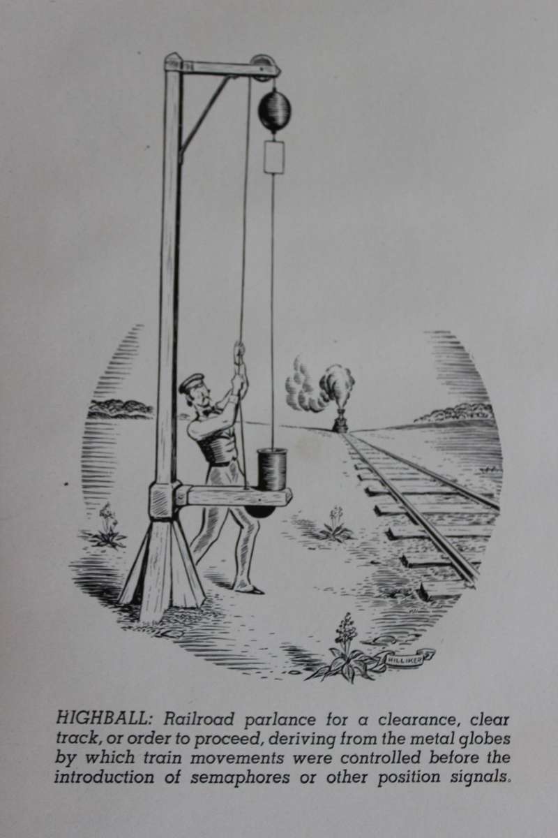 HIGHBALL  A Pageant of Trains  by Lucius Beebe