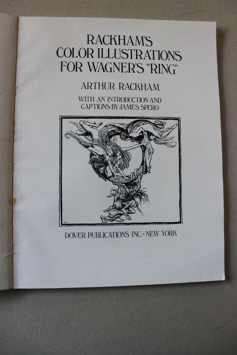 ARTHUR PACKHAM  Rackhams Color Illustrations for Wagners "Ring"