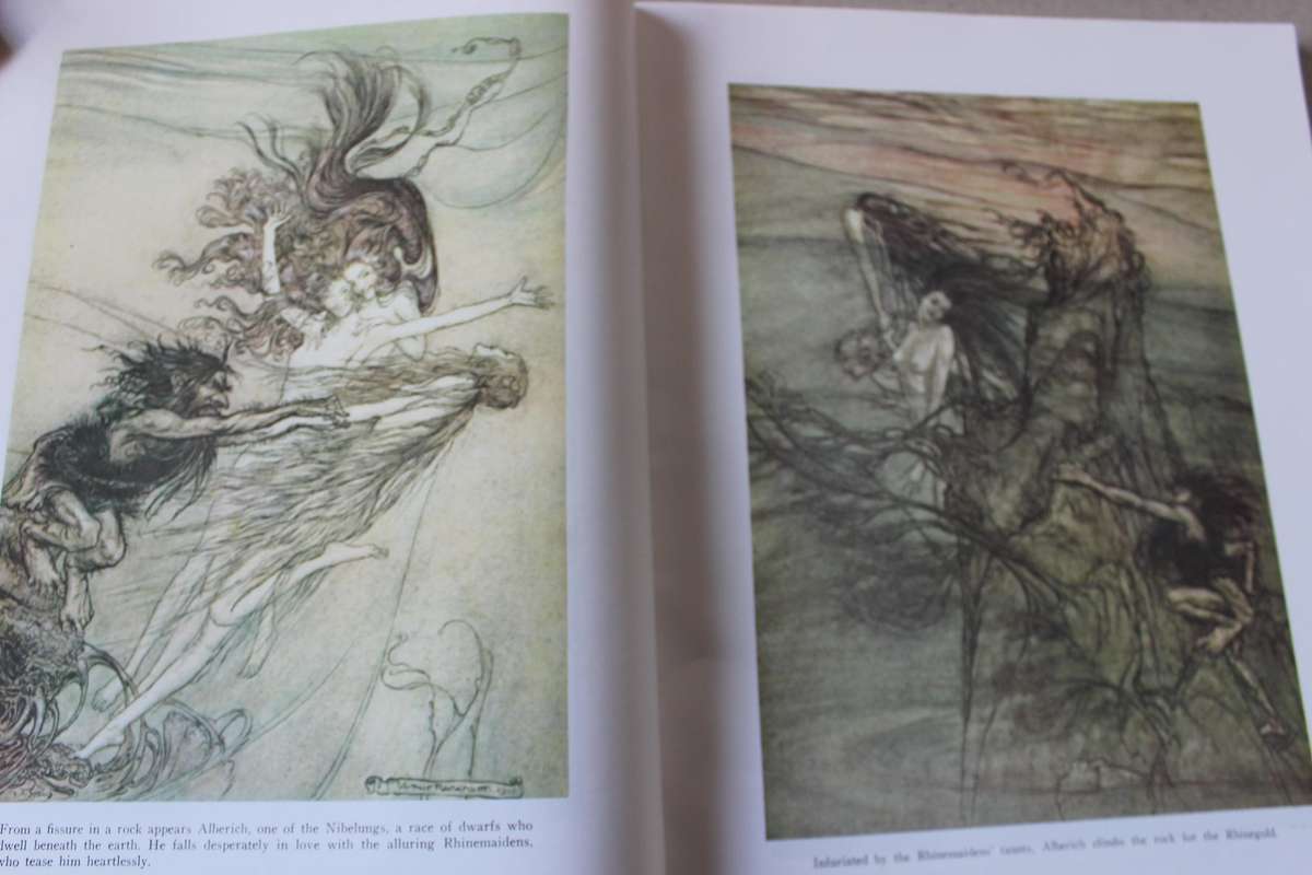 ARTHUR PACKHAM  Rackhams Color Illustrations for Wagners "Ring"