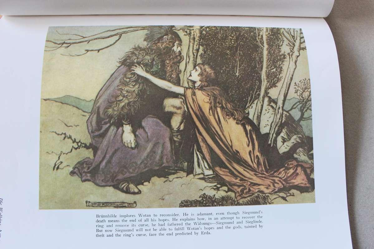 ARTHUR PACKHAM  Rackhams Color Illustrations for Wagners "Ring"