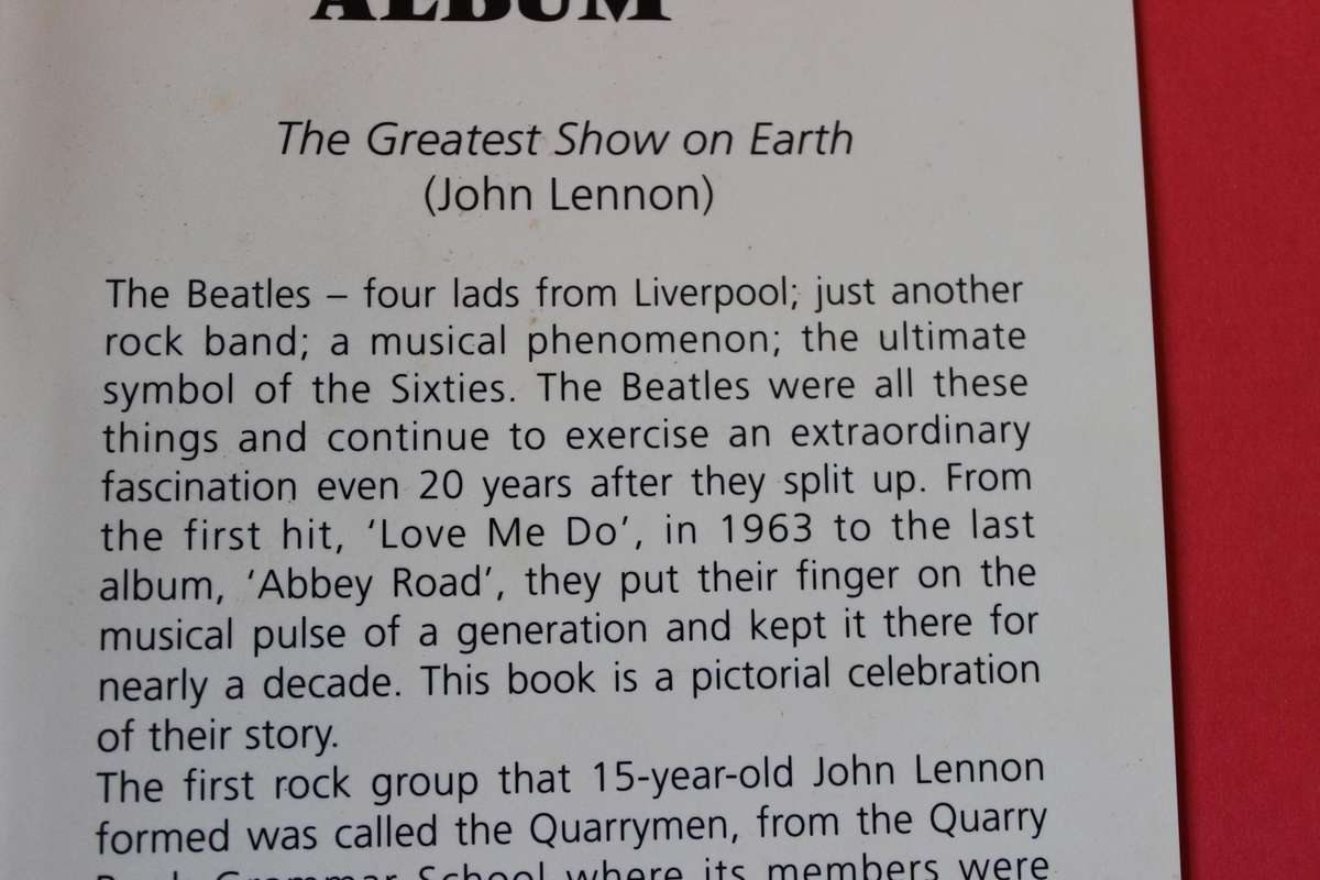 THE BEATLES ALBUM  by Julia Delano