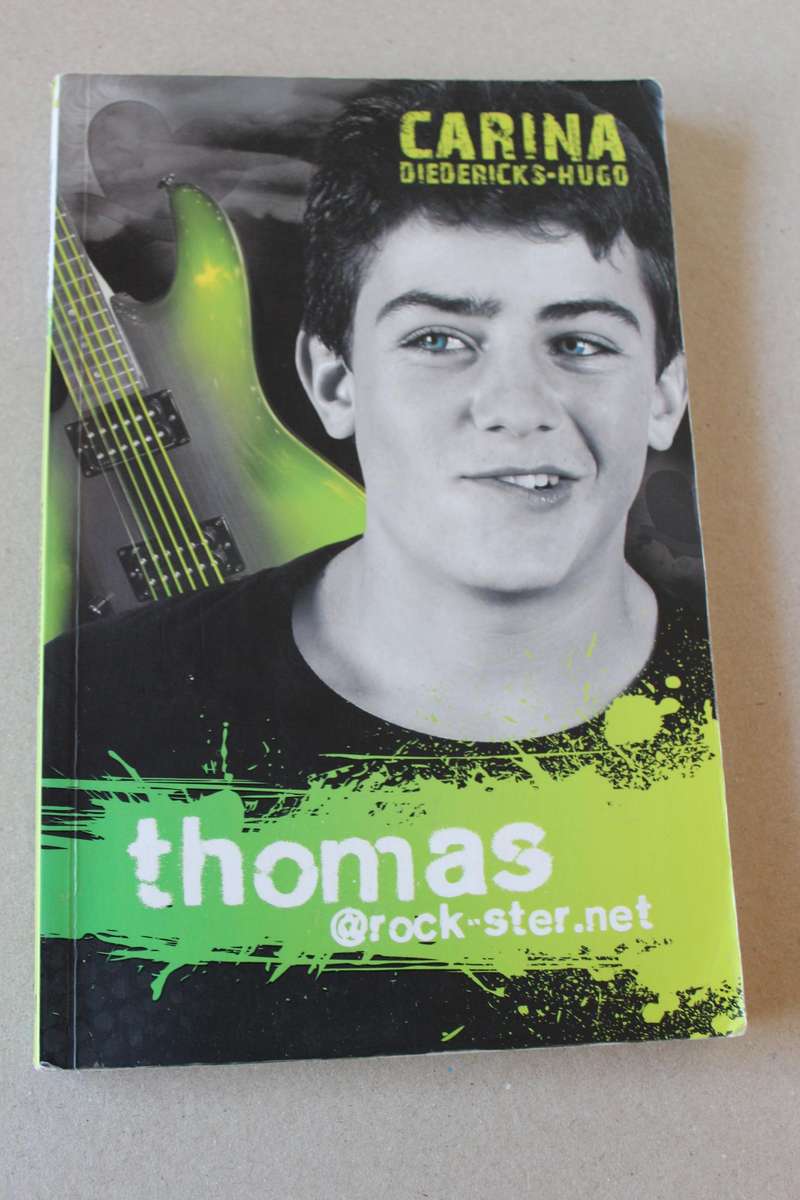 thomas rock-ster.net  deur CARINA DIEDERICKS-HUGO  Deel van die thomas-reeks  (GETEKEN)