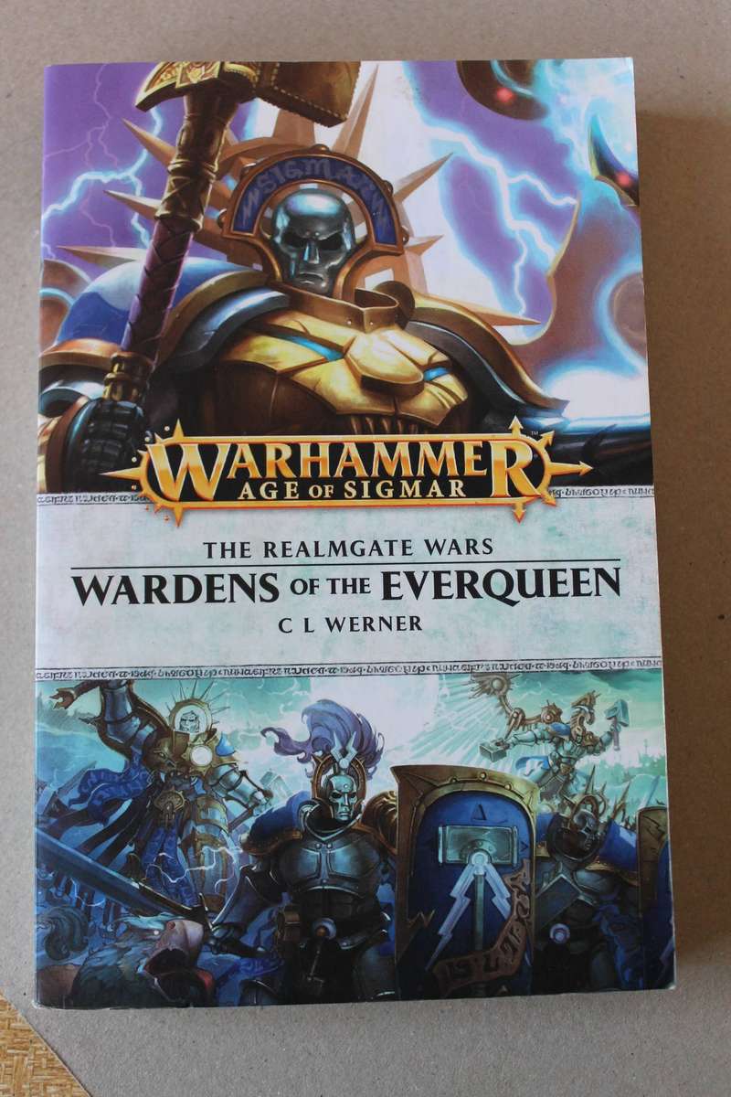 4 PAPERBACKS: THE REALMGATE WARS - WARHAMMER AGE OF SIGMAR  Nos 5, 8, 9 and 10