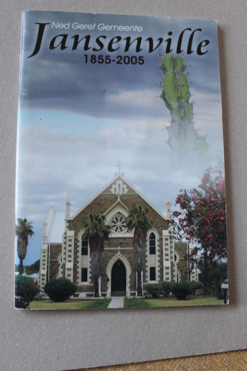 NED. GERF. GEMEENTE JANSENVILLE 1855 - 2005 Gedenkblad 150 -jarige Fees
