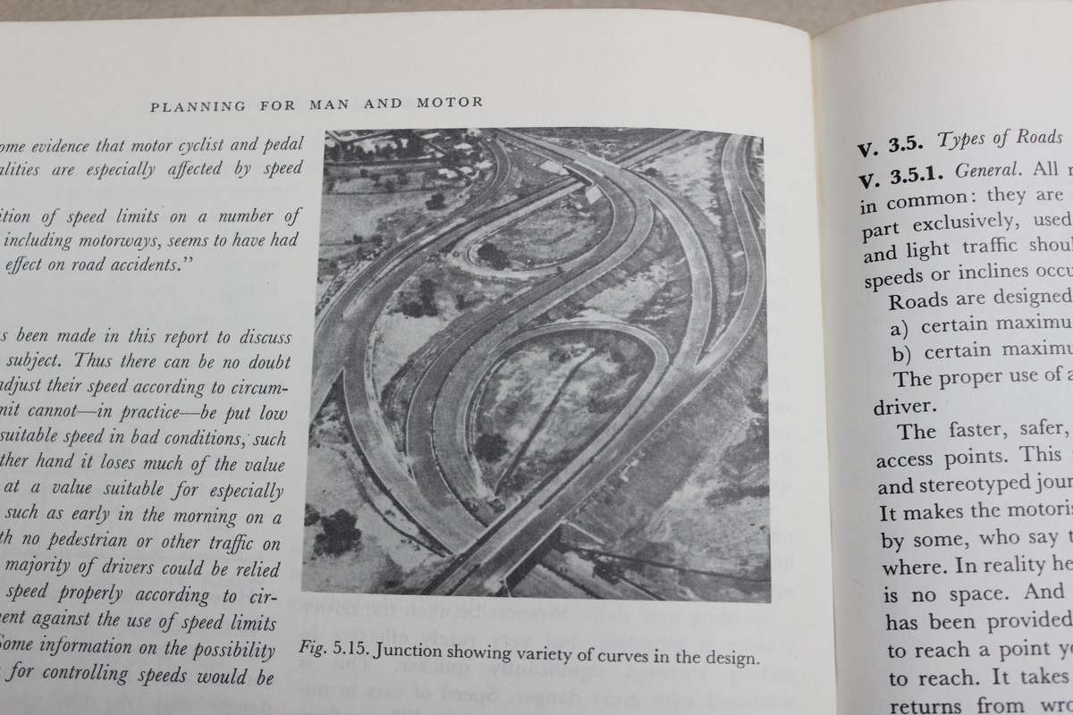 PLANNING FOR MAN AND MOTOR  by Paul Ritter  (Social impact of development)