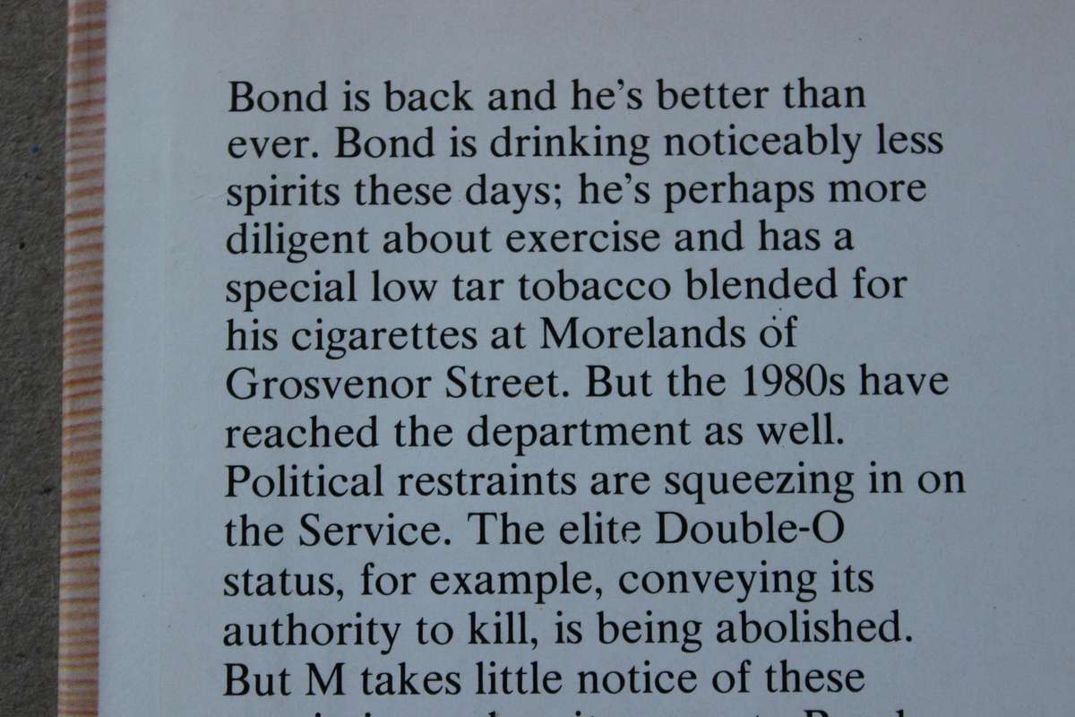 JAMES BOND 007: LICENCE RENEWED  by John Gardner