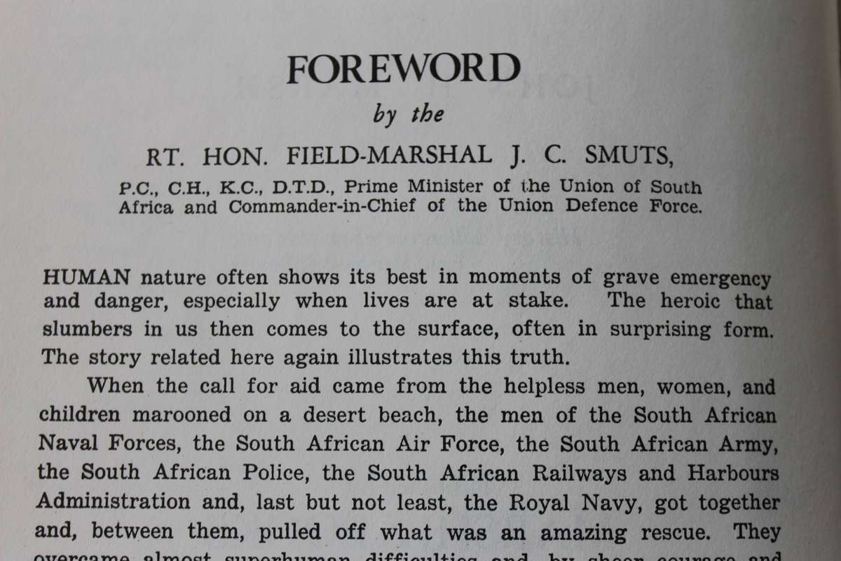 SKELETON COAST  by John H Marsh (Dunedin Star 1942  Rescue operations)