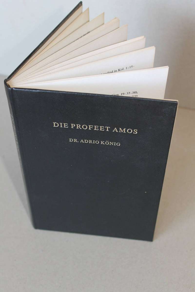 DIE PROFEET AMOS  Verklaar deur Dr. Adrio Konig