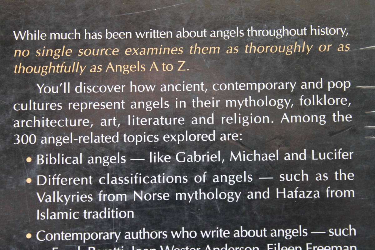ANGELS  A TO Z  by James R. Lewis and E. D. Oliver