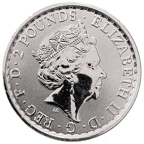 United Kingdom Britannia 1oz .999 silver 4 key dates coin set Queen Elizabeth II King Charles III