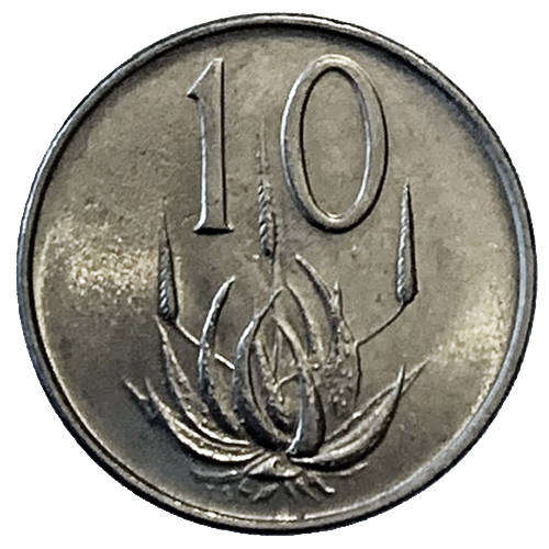 1965 Suid Afrika Jan van Riebeeck Afrikaans 10c Very Fine