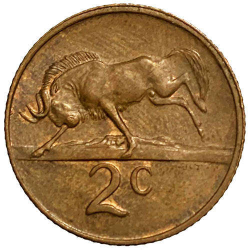 1979 South Africa Nicolaas J. Diederichs 2nd decimal 2c Bronze