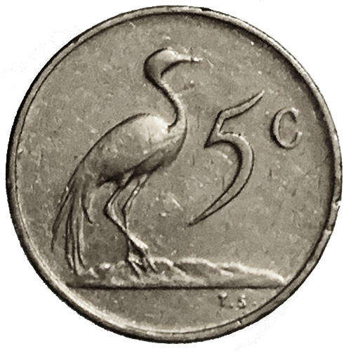 1982 South Africa BJ Vorster 5c