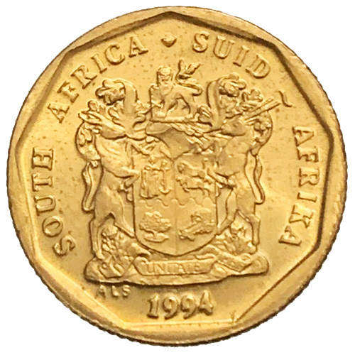 1994 SOUTH AFRICA - SUID-AFRIKA 20 Cents