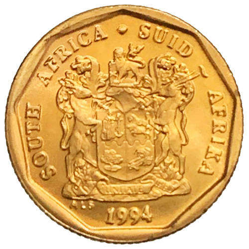 1994 SOUTH AFRICA - SUID-AFRIKA 20 Cents AU