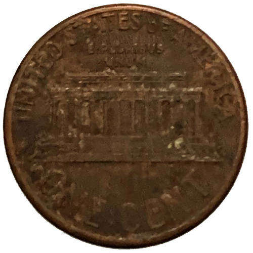 1992 USA Abraham Lincoln Memorial One Cent