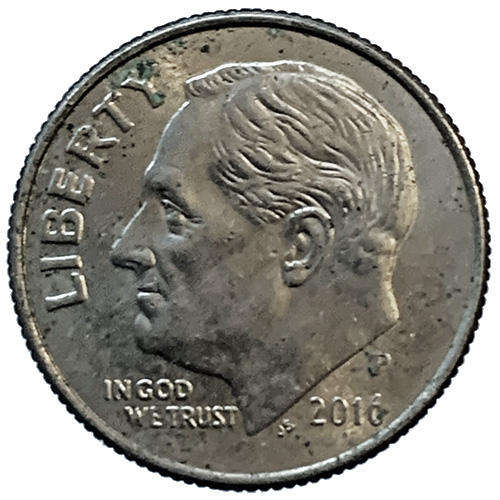 2016 USA Roosevelt Dime D 17,9mm copper-nickel clad