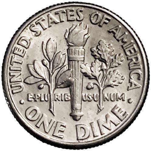 1988 USA Roosevelt Dime D 17,9mm copper-nickel clad