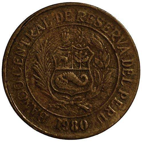 1980 Peru 10 Soles de Oro