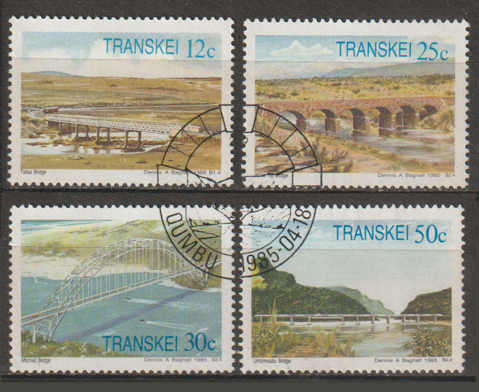 Transkei CTO Set Bridges 1985