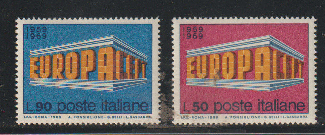 Italy UMM EUROPA Stamps 1969