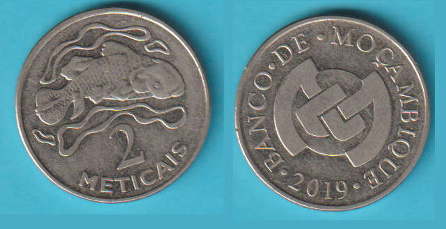 Mozambique 2 Meticais 2019