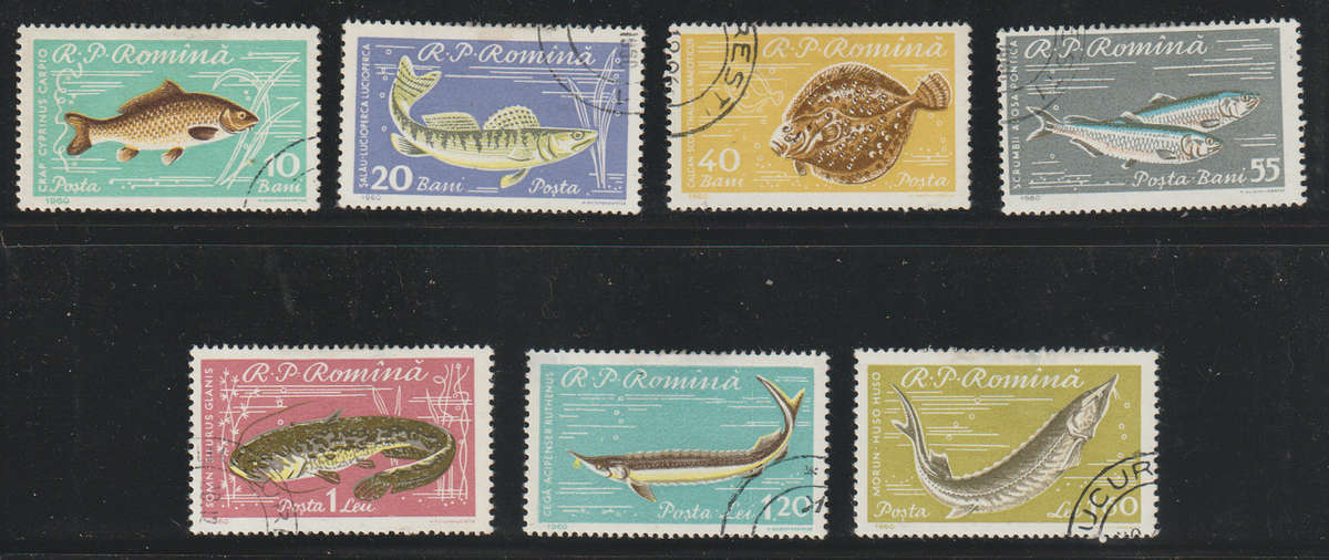 Romania Fish 1960