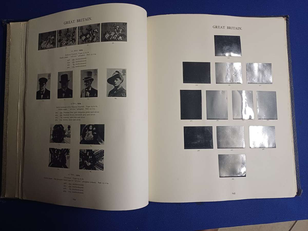 The Windsor Loose-Leaf Pri-Printed Album Great Britain (Spotted)