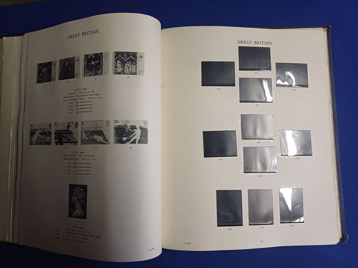 The Windsor Loose-Leaf Pri-Printed Album Great Britain (Spotted)