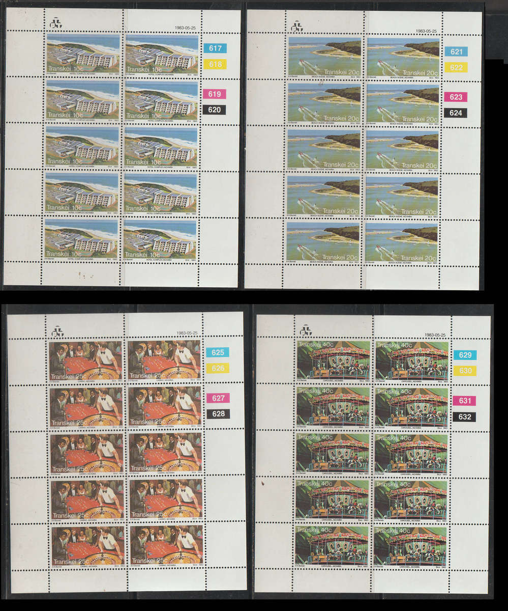 Transkei UMM Full Set in Sheets Tourism 1983