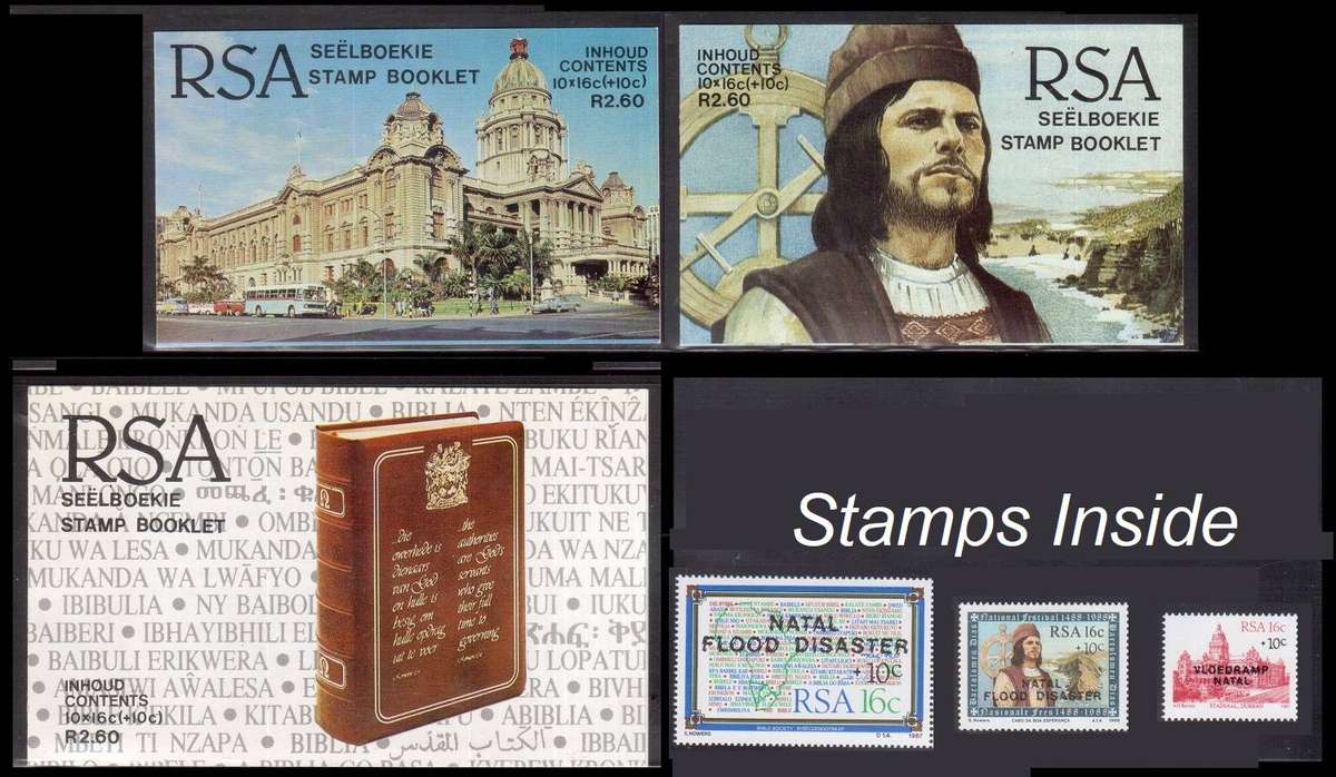 South Africa 3 UMM Booklets