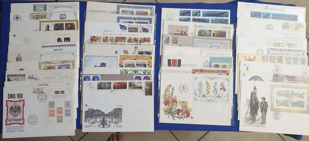 34 Mix Large FDC`s at R1.80 Each (SA-SWA-Homelands)