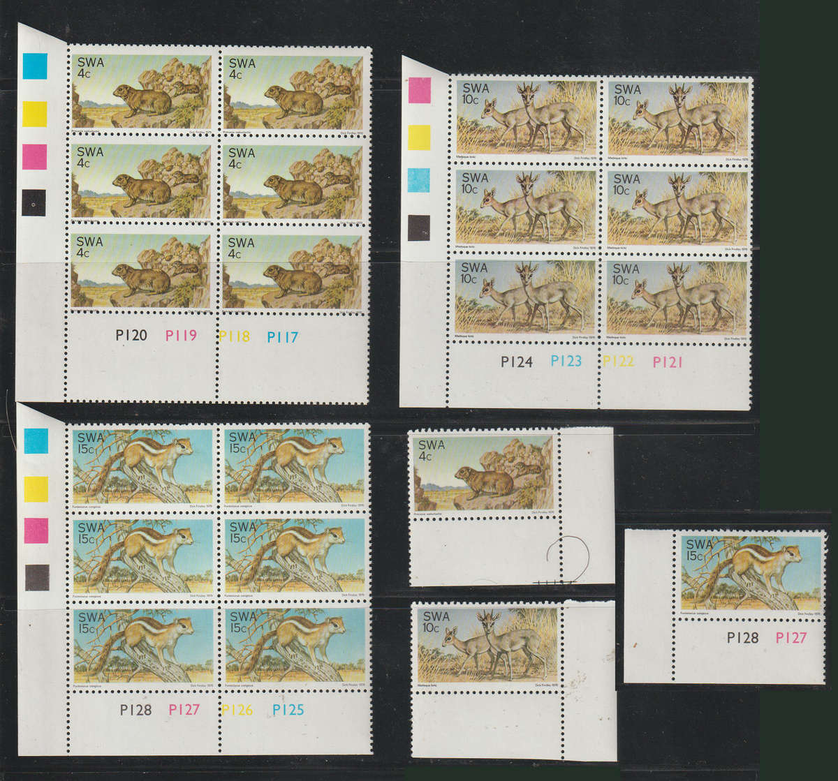 SWA UMM Control Set + Stamps Nature Protection 1976  CV R800