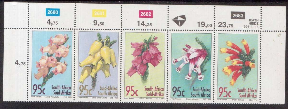 South Africa UMM Control Block Flowers 1994