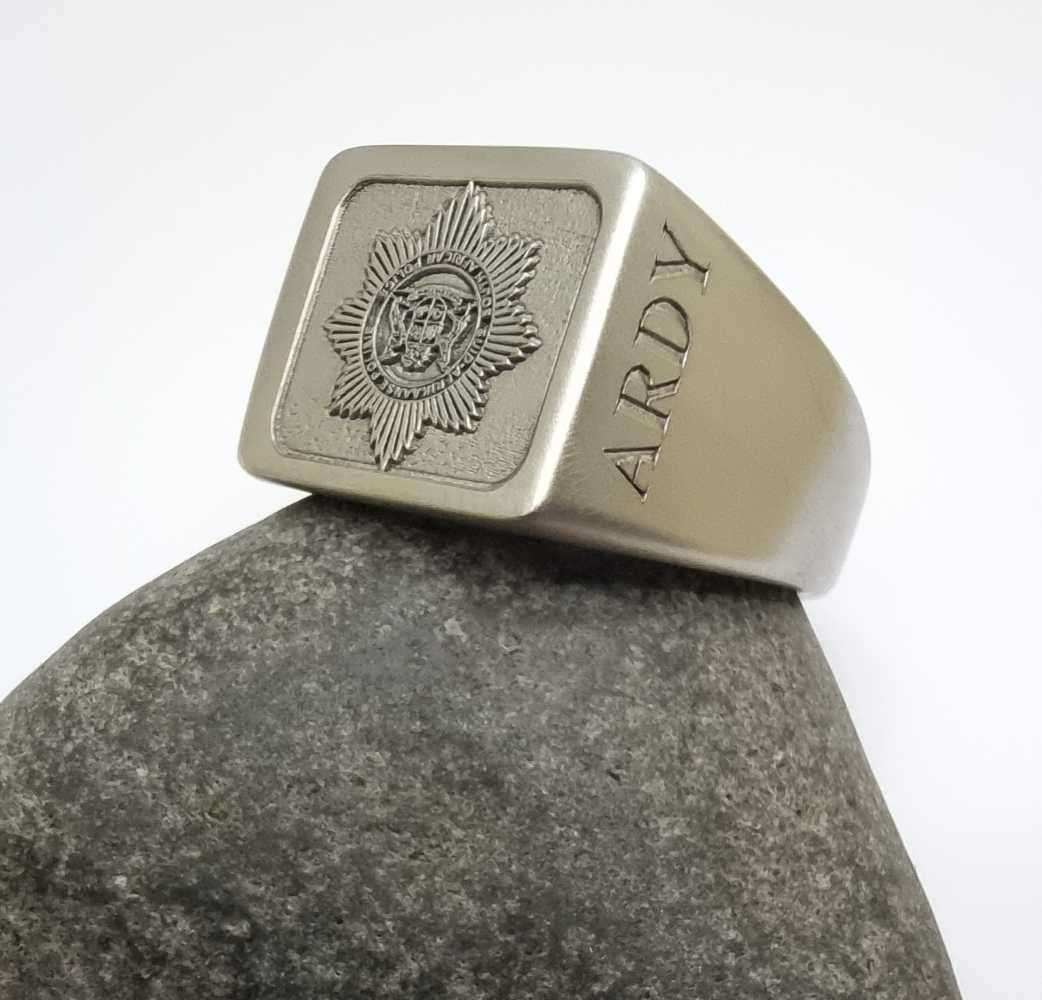 Custom Engraved Stainless Steel Ring